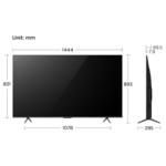 TCL 65 Inch C655 QLED PRO 4K Smart TV With Google TV & 120Hz | 65C655 By TCL