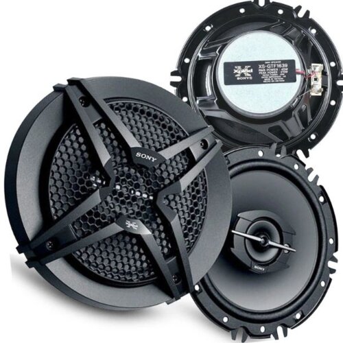 Sony XS-GTF1639 – 3-Way Coaxial Car Speakers, 270W Peak Power
