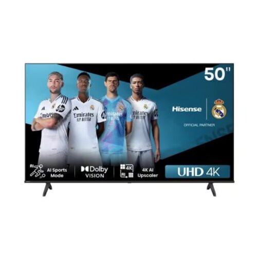 Hisense 50 Inch 4K UHD Smart TV 50A6NKEN - Late 2024 Model By Hisense