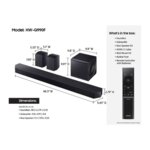 Samsung HW-Q990F Dolby Atmos Soundbar System With Subwoofer And Rear Speaker By Samsung