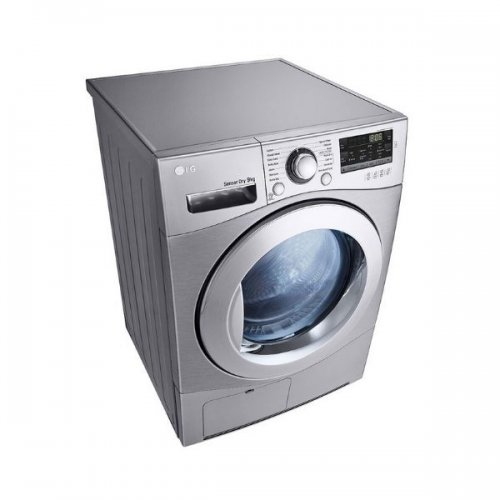 LG RC9066G2F Condensation Dryer, 9KG - Silver By LG