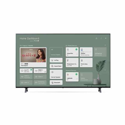LG NanoCell TV 86 Inch NANO75 Series, 4K Active HDR, WebOS Smart ThinQ AI 86NANO75