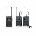 BOYA BY-WM8 Pro-K2 UHF Dual-Channel Wireless Lavalier System By BOYA