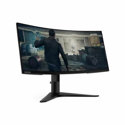 Lenovo G34w-10 34" Ultra-Wide Curved Gaming Monitor By Lenovo