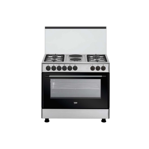 BEKO GE12121DX 4G+2E 90x60cm Silver, Electric Oven