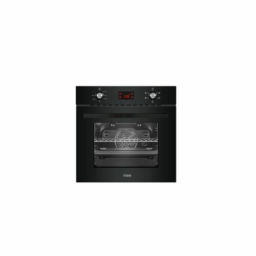 MIKA MBV2052DTBG Built In Oven, 60cm, Digital, Glass By Mika