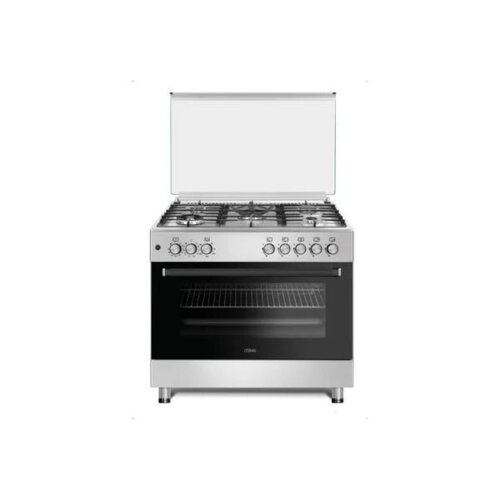 Mika 5-Burner Gas Cooker With Electric Oven White – MST905G2WEF10HI
