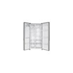 Von VRZ-520NVAK Side By Side Fridge, 513L Inverter, Dark Inox - Black By Other