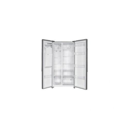 Von VRZ-520NVAK Side By Side Fridge, 513L Inverter, Dark Inox - Black