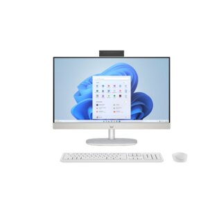 Image for HP 24-cr1002 All-in-One PC 16GB RAM 512GB - 23.8 Inch FHD Display, Intel Core Ultra 5