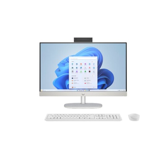 HP 24-cr1002 All-in-One PC 16GB RAM 512GB - 23.8 Inch FHD Display, Intel Core Ultra 5 By HP