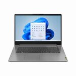 Lenovo IdeaPad 3 Intel Core I3 10th Gen(1005G1) 12GB DDR4 RAM 1TB HDD 15.6" HD  Webcam, Wireless, Platinum Grey (NO OS) By Lenovo