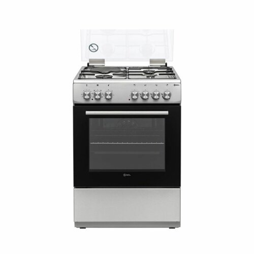 SCL 60 X 60CM 3 Gas + 1 Electric Cooker SCL-FC6631SI