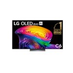 LG 77 Inch OLED Evo AI C6 4K Smart TV OLED77C66LA – OLED Display By LG