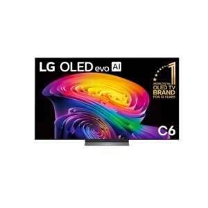 LG 77 Inch OLED Evo AI C6 4K Smart TV OLED77C66LA – OLED Display photo