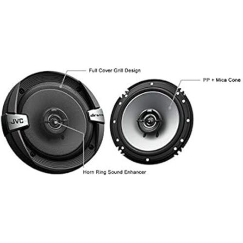 JVC CS-DR162 – 6.5” 2-Way Car Speakers, 300W Peak Power