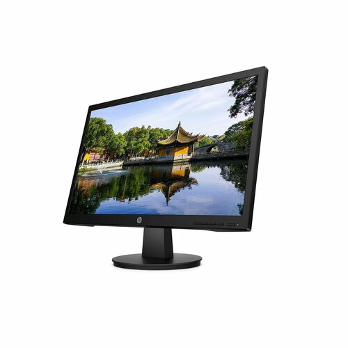 HP V22v 21.5″ FHD Monitor, Black Color, Connectivity : VGA, HDMI 1.4