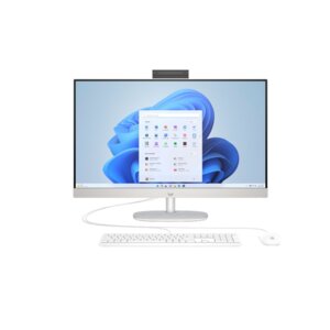HP 27-CR0004L All-in-One PC – 27 Inch FHD Display, Intel Core I7, 16GB RAM, 512GB SSD, Silver photo