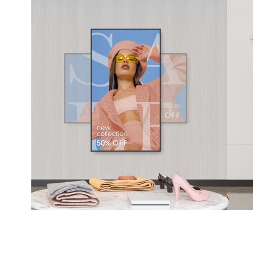 Samsung QBC Crystal UHD Signage 55 Inch Black - LH55QBCEBGCXEN