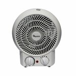 RAMTONS WHITE FAN HEATER, 2 HEAT SETTINGS- RM/475 By Heaters