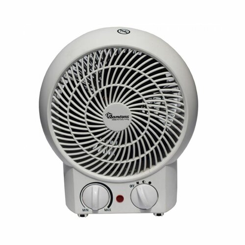 RAMTONS WHITE FAN HEATER, 2 HEAT SETTINGS RM/475 Home Appliances AC,Fans & Heaters
