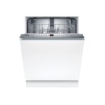 BOSCH SMV26AX00M Built-In Dishwasher, 12 Place Setting, Water Efficient, Silent Operation By Bosch