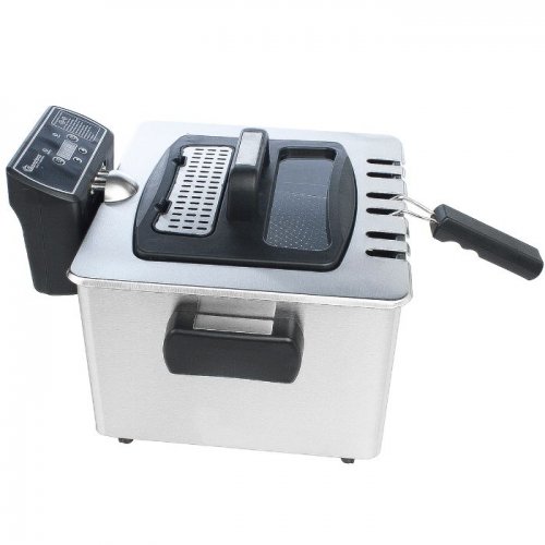 RAMTONS DEEP FRYER STAINLESS STEEL- RM/370