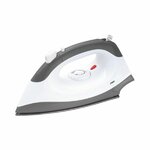 Mika Dry Iron, Non-Stick Soleplate, White & Grey MDIR268 By Mika