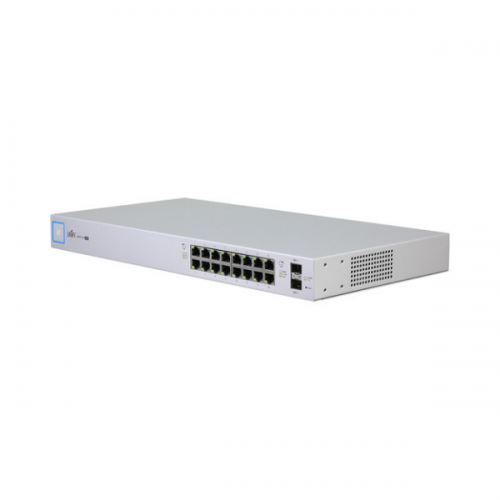 UniFi Managed 16-Port Gigabit Ethernet PoE Switch 150W + 2 SFP Ports