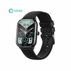 COLMI C61 Smartwatch 1.9 Inch Full Screen Calling Fashion Strap 100+ Sport Models Smart Watch For Men Women photo