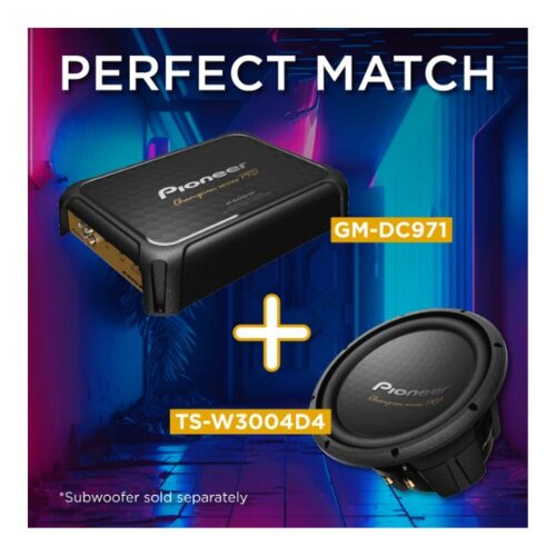 Pioneer GM-DC971 Mono Amplifier – 2400W Max Output