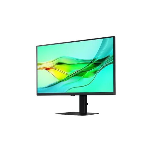 Samsung 27" ViewFinity S6 QHD Monitor, USB-C 90W Charging, IPS Display, Height Adjustable Stand – S60UD