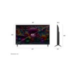 LG 43 Inch UHD AI Smart TV, 4K Resolution, WebOS - 43UA85006LA By LG
