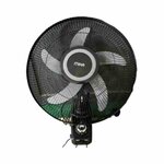 Mika 16 Inch Wall Fan Black & Grey MFW165BG By FANS