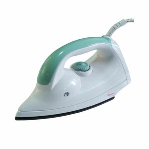 RAMTONS WHITE AND GREEN DRY IRON - RM/202 photo