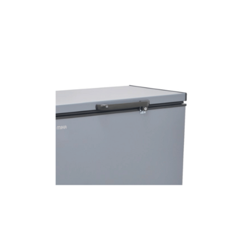 MIKA MCF197ADG Chest Freezer, 197L – Aluminium Inner, Dark Grey