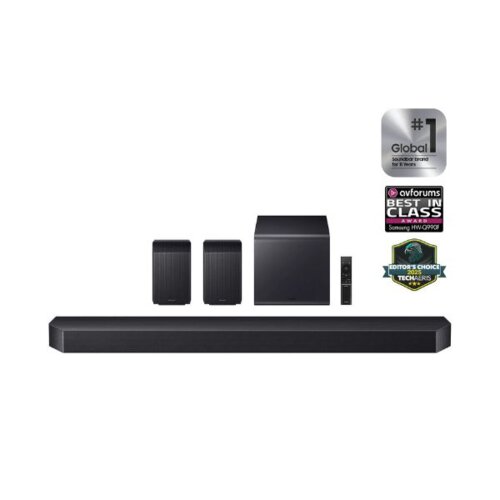 Samsung HW-Q990F Dolby Atmos Soundbar System With Subwoofer And Rear Speaker