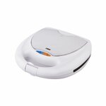 MIKA MSAN310/SSW Sandwich Maker, 2 Slice, 750W, White & SS By Mika
