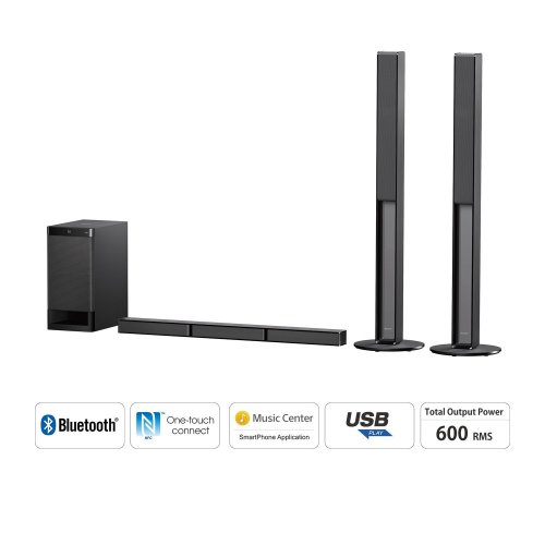Sony HT-RT40/HT RT40 5.1 Channel Sound Bar Home Theatre System -600W+Bluetooth By Sony