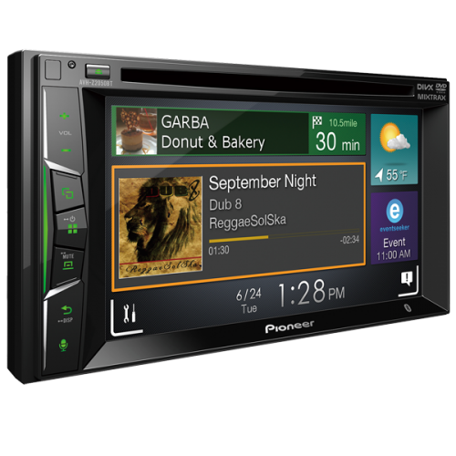 Pioneer AVH-Z2050BT 6.2″ Touch-screen With Apple CarPlay And Bluetooth