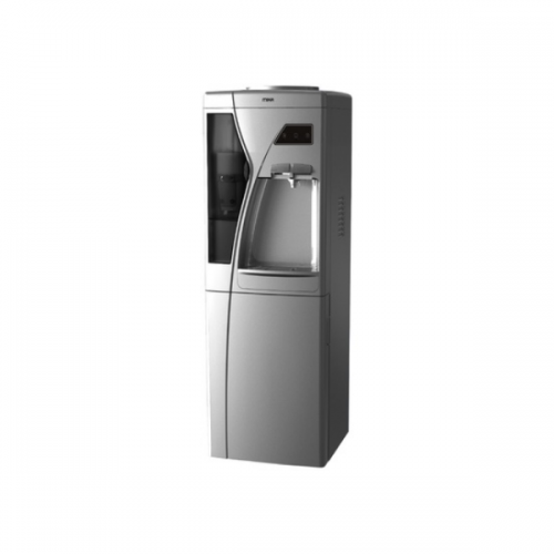 MIKA Water Dispenser, Standing, Hot & Compressor Cooling, Silver & Black MWD2405/SBL
