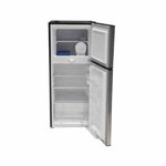 Mika Refrigerator 138 Litre Fridge MRDCD138LSD- Direct Cool, Double Door, Line Silver Dark By Mika