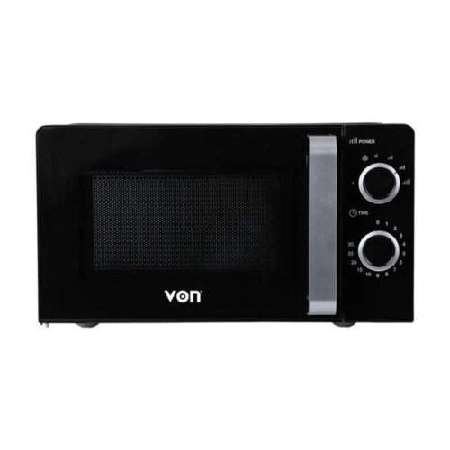 Von VAMS-22MGX Mechanical Microwave Oven Solo 20L – Silver By Von