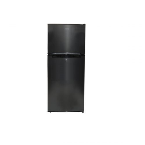 MIKA Fridge, 118L, Direct Cool, Double Door, Dark Matt Stainless Steel MRDCD70XDM By Mika