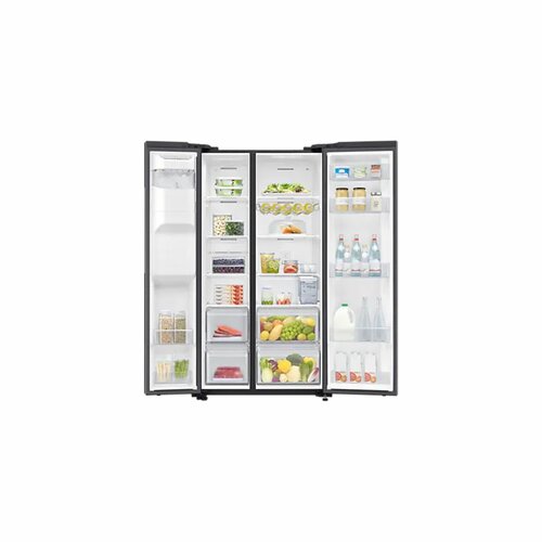 Samsung 635L Side By Side Fridge RS64R5311B4 Non‑Plumbed Dispenser