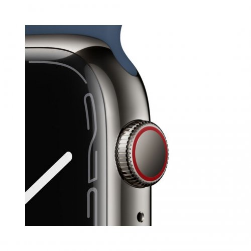 Apple Watch Series 7 (GPS, 45mm, Midnight Blue, & Green)