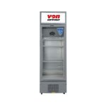 Von HPBC158W/VARV15DAS Vertical Cooler, 150L - White+Grey By Von