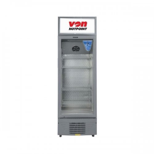 Von HPBC158W/VARV15DAS Vertical Cooler, 150L - White+Grey