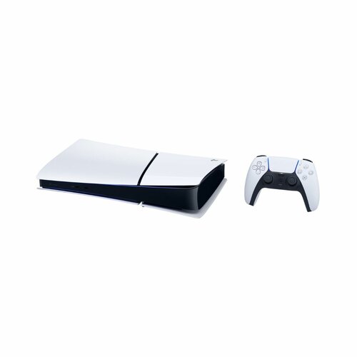 PlayStation 5 Console Slim Disc – Ultra-Fast SSD, Adaptive Triggers & Game Hub
