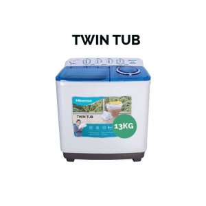 Image for Hisense XPB130-2009SK 13KG Twin Tub Washing Machine